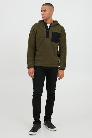 INDICODE JEANS Fleece Jacket 'Trent' in Green