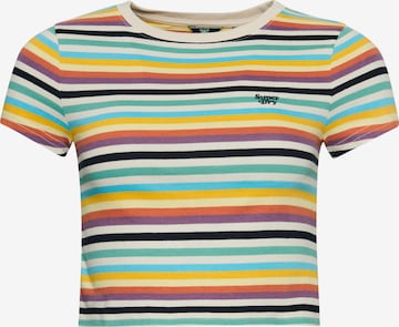 T-shirt Superdry en mélange de couleurs : devant