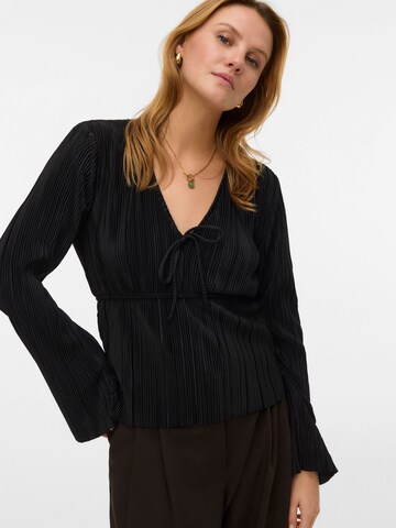 Chemisier VERO MODA en noir : devant
