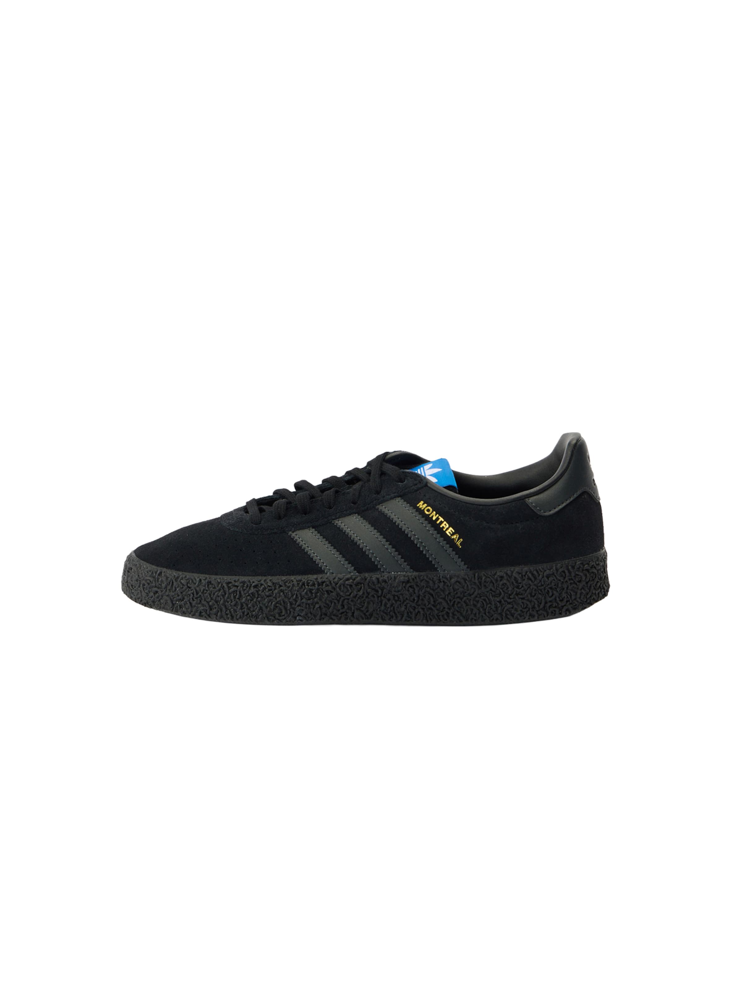 ADIDAS ORIGINALS Matalavartiset tennarit 'MONTREAL' värissä musta: etupuoli