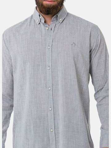 Coupe slim Chemise 'CH199' CIPO & BAXX en gris