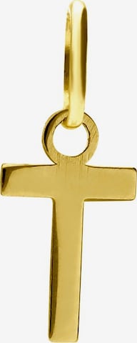 Lucardi Pendant 'Klassisch' in Gold: front