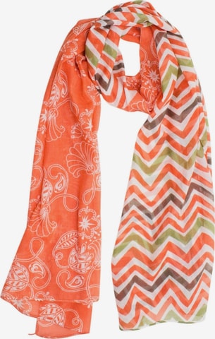 Sunsa Scarf 'Sunsa' in Orange: front