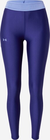 UNDER ARMOUR Sportbroek in Blauw: voorkant