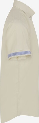 DENIM CULTURE Regular Fit Skjorte 'Arlen' i beige