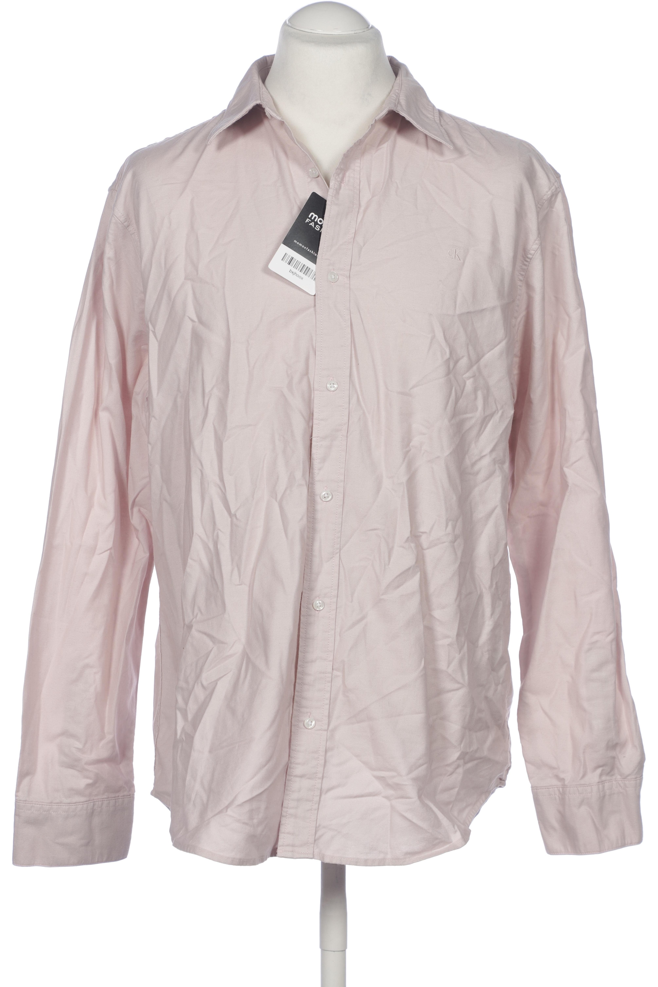 Calvin Klein Button Up Shirt in L in Beige: front