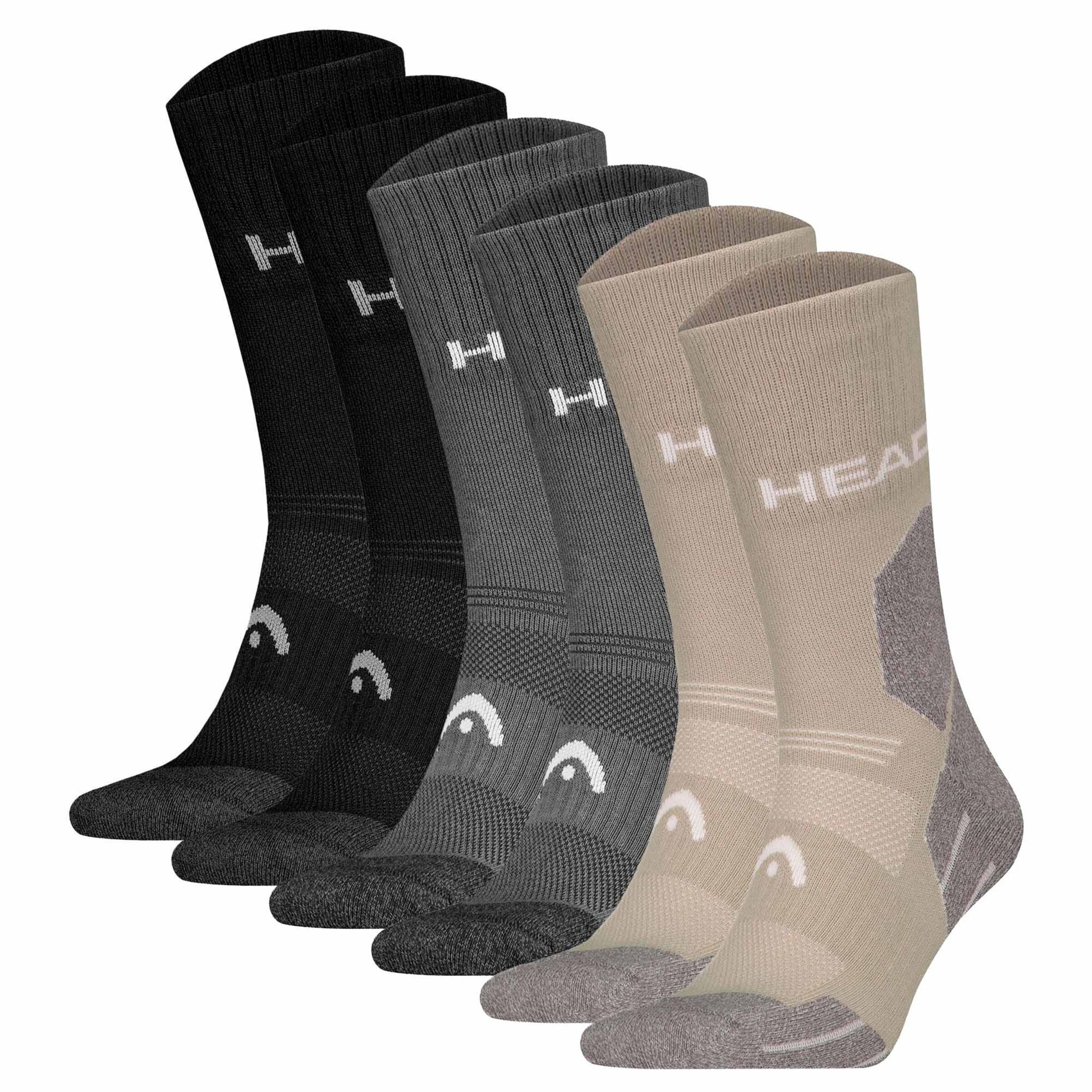 HEAD Sportsocken in Mischfarben: Vorderseite