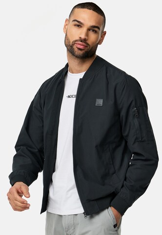 INDICODE JEANS Tussenjas ' Maxim ' in Zwart