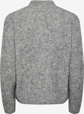 PIECES Sweater 'KAMMA' in Grey