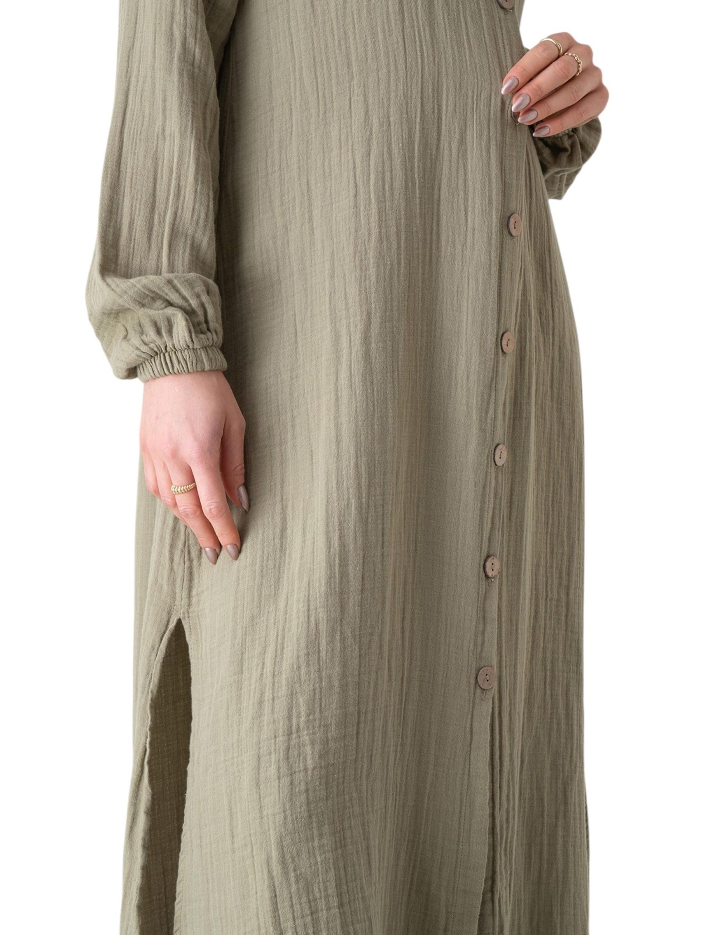WENOR Blouse 'Nergis' in Groen