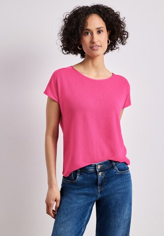 STREET ONE Shirt in Pink: front