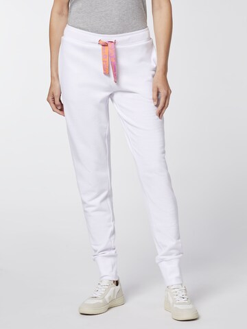 Oklahoma Jeans Slim fit Pants ' in Slim Fit ' in White: front