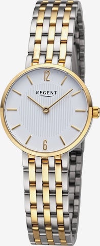 REGENT Analog Watch in Gold: front