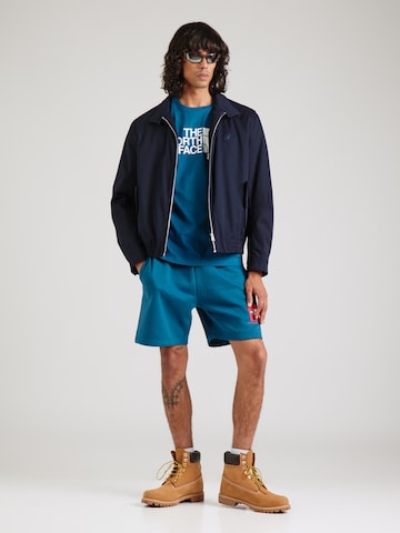 Tricou 'EASY' de la THE NORTH FACE pe albastru