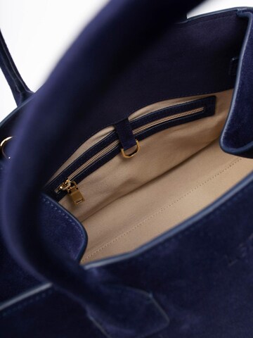 L37 HANDMADE SHOES Håndtaske 'BON VOYAGE' i blå