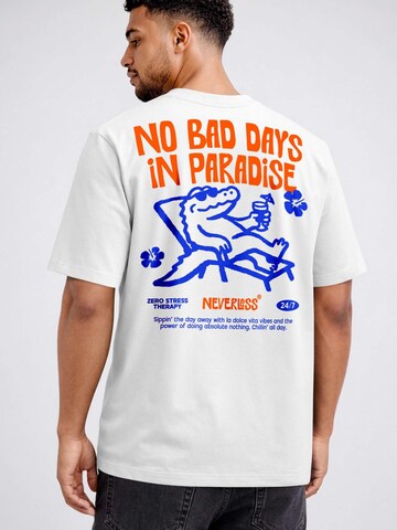Neverless Shirt 'No Bad Days' in White
