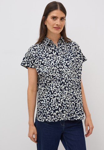 CECIL Bluse in Blau: Vorderseite