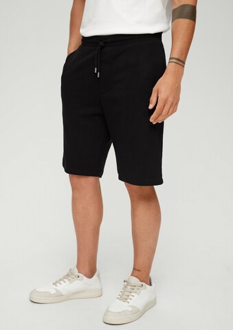 Loosefit Pantalon s.Oliver en noir : devant