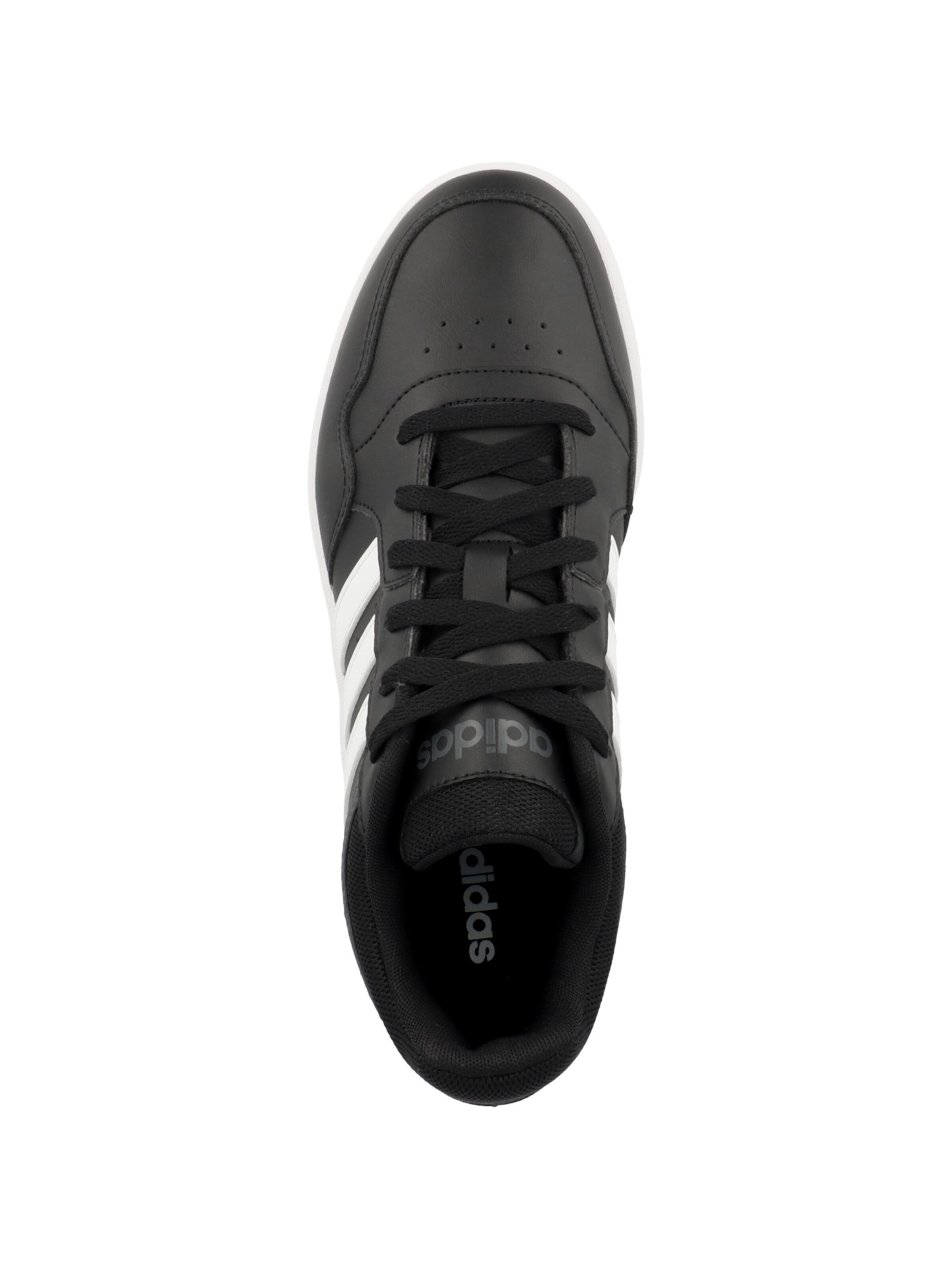 Baskets basses 'Hoops 3.0' ADIDAS SPORTSWEAR en noir