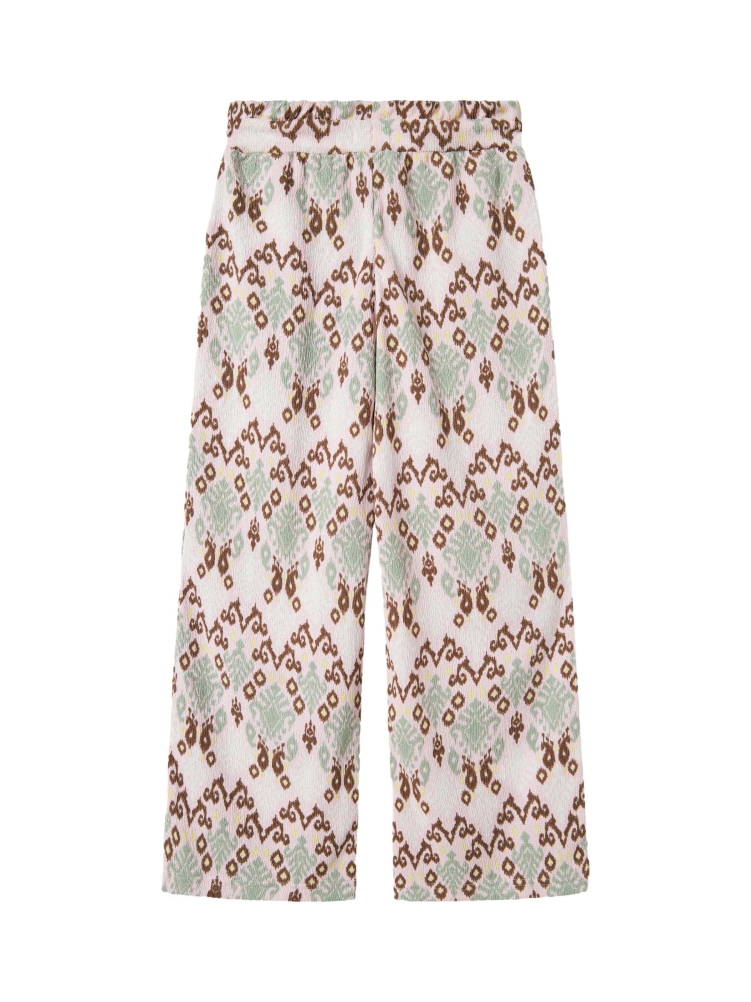 Wide Leg Pantalon 'Hamsa' NAME IT en violet