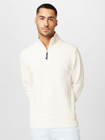 GANT Sweatshirt in Beige: front