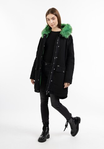 MYMO Winterparka in Zwart