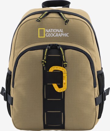 National Geographic Rucksack 'EXPLORER III' in Beige: predná strana