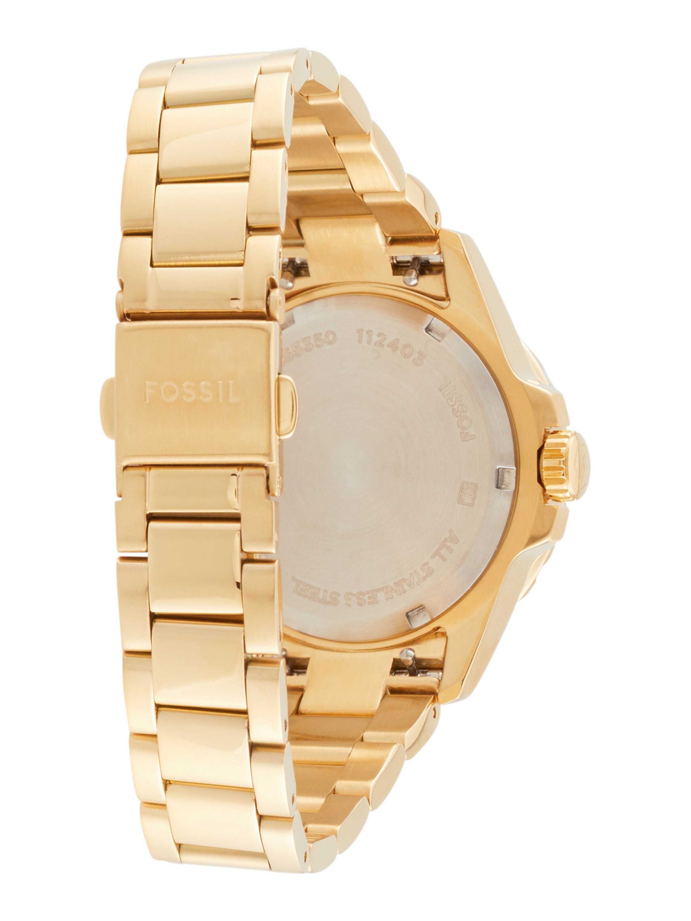 FOSSIL Uhr 'BLUE' in Gold