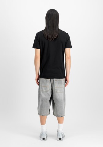 T-Shirt 'Lightning' ALPHA INDUSTRIES en noir