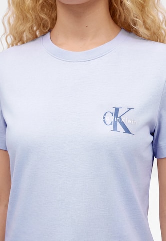 Calvin Klein Jeans Shirt in Lila: voorkant