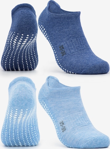 Occulto Athletic Socks 'Mady' in Blue: front