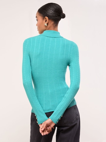 Lipsy Pulover | modra barva