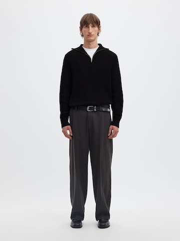 SELECTED Pullover i sort