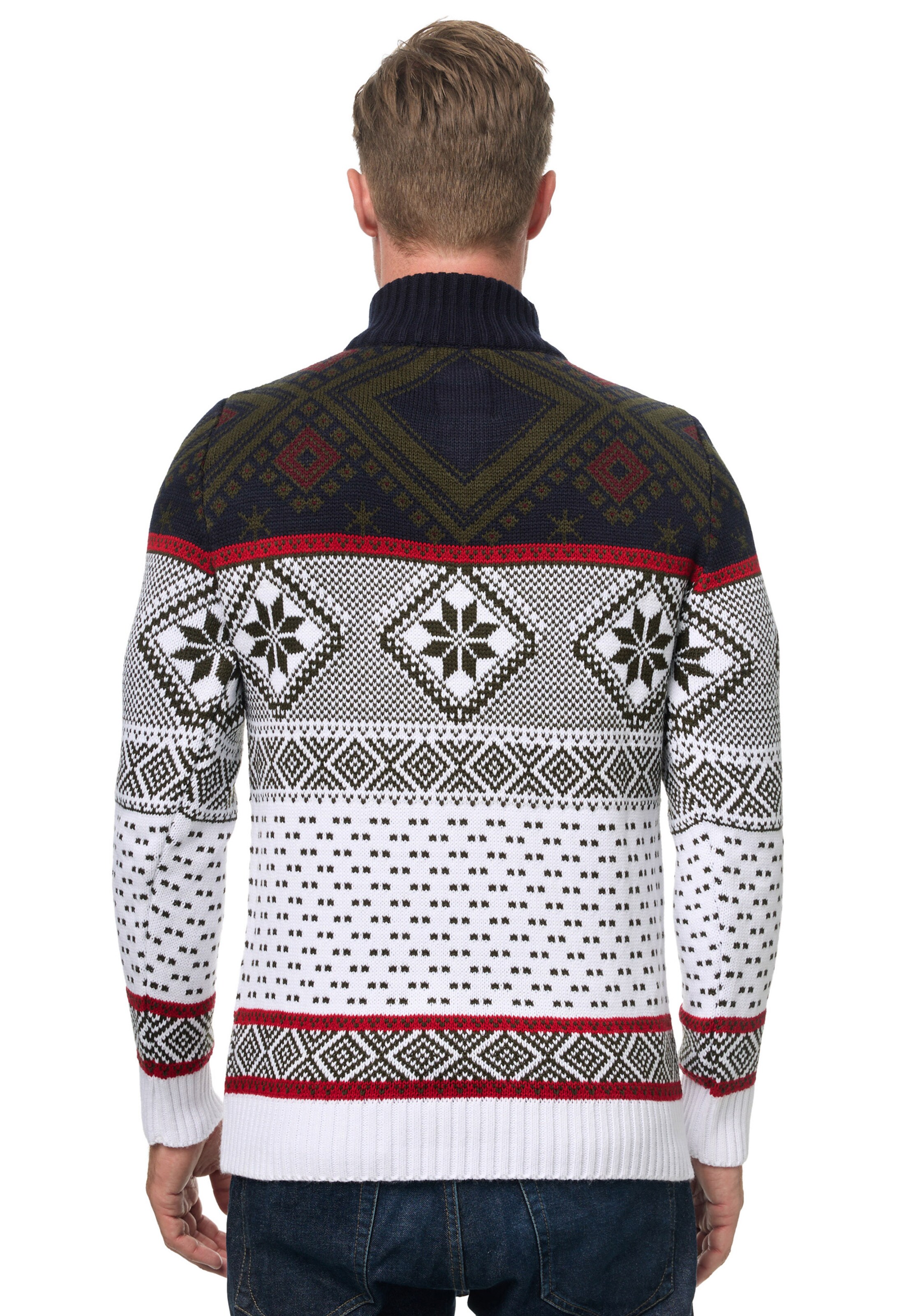 Rusty Neal Pullover in Weiß