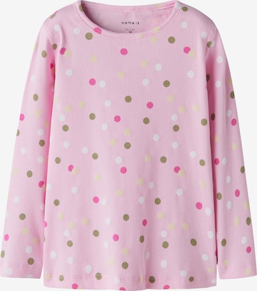 NAME IT Shirt 'NMFDOTTIA' in Pink: front