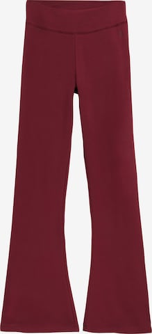 Coupe slim Leggings 'REHMAA' ARMEDANGELS en rouge : devant