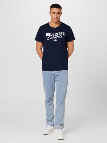 HOLLISTER Μπλουζάκι σε μπλε