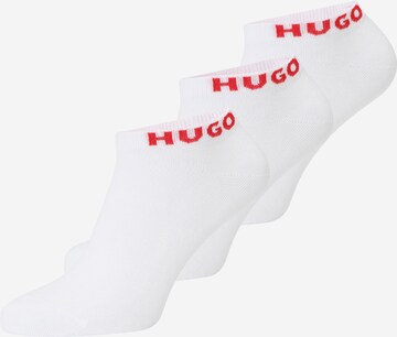 Chaussettes HUGO en blanc : devant