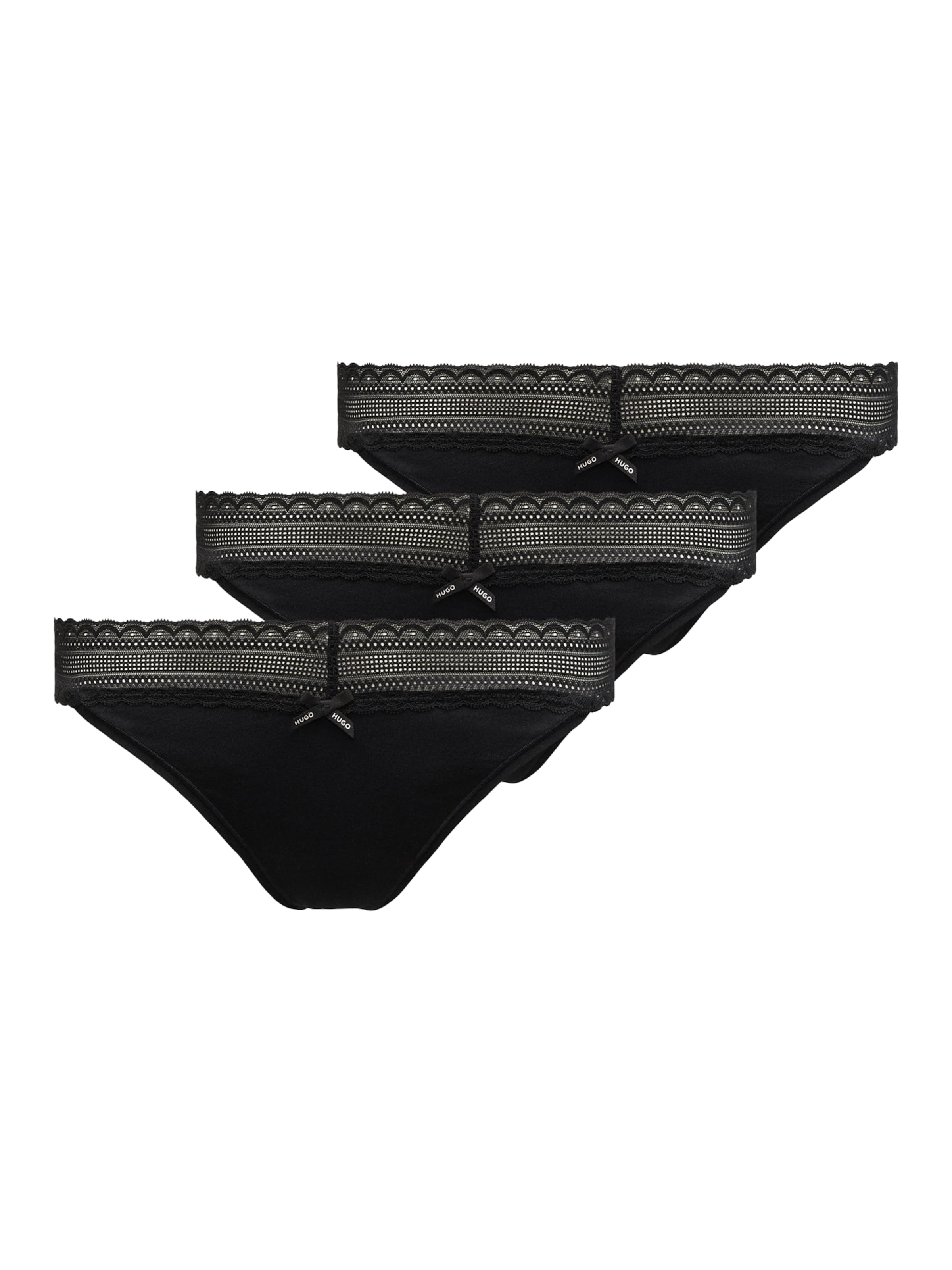 HUGO String bugyik - fekete: elől