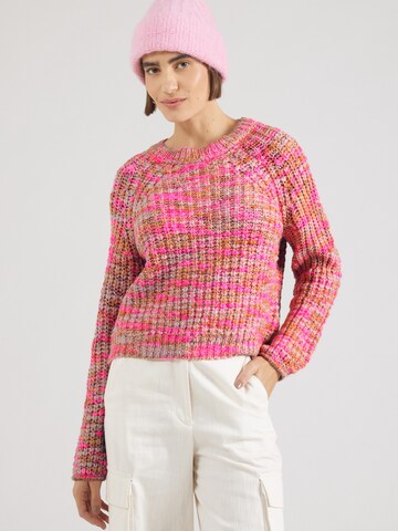 Pull-over 'ONLELOISE' ONLY en violet : devant
