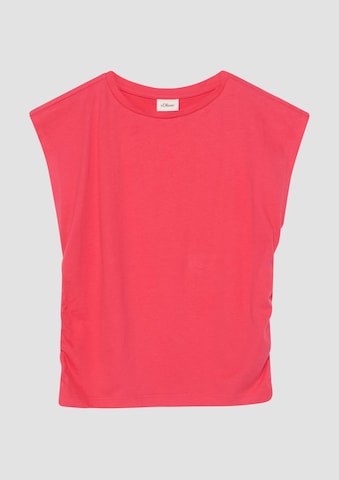 T-Shirt s.Oliver en rouge