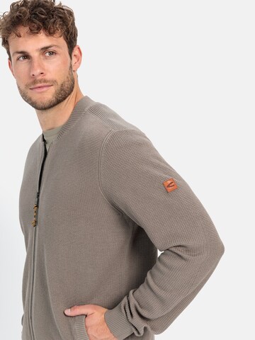 CAMEL ACTIVE Gebreid vest in Grijs