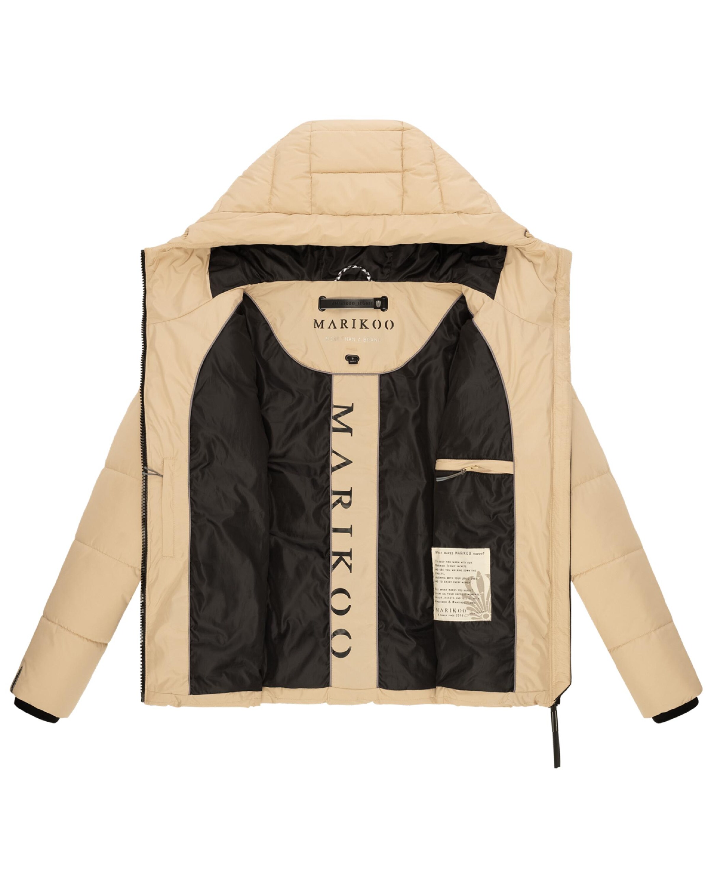 MARIKOO Winter jacket in Beige