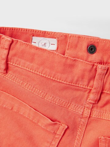 NAME IT Regular Trousers 'Sofus' in Orange