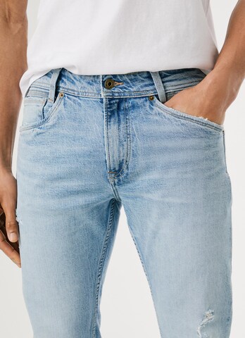 Pepe Jeans Конический (Tapered) Джинсы в Синий