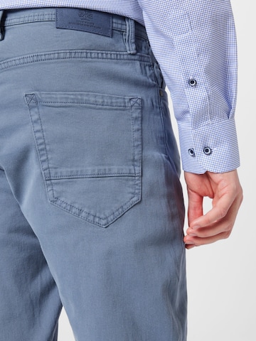 Springfield Slimfit Spodnie w kolorze niebieski