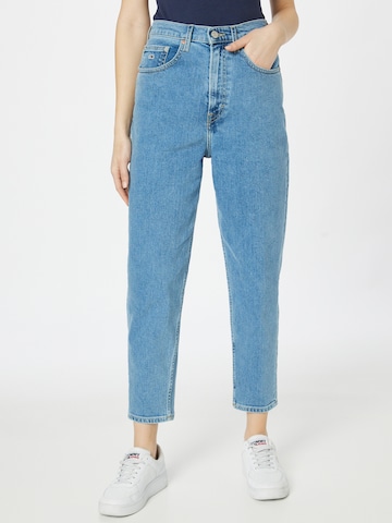 Tommy Jeans Tapered Jeans in Blue: front