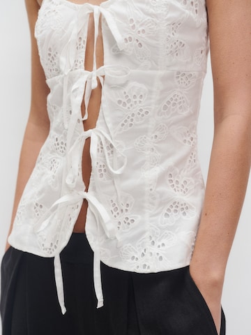 millane - Blusa 'Pia' en blanco