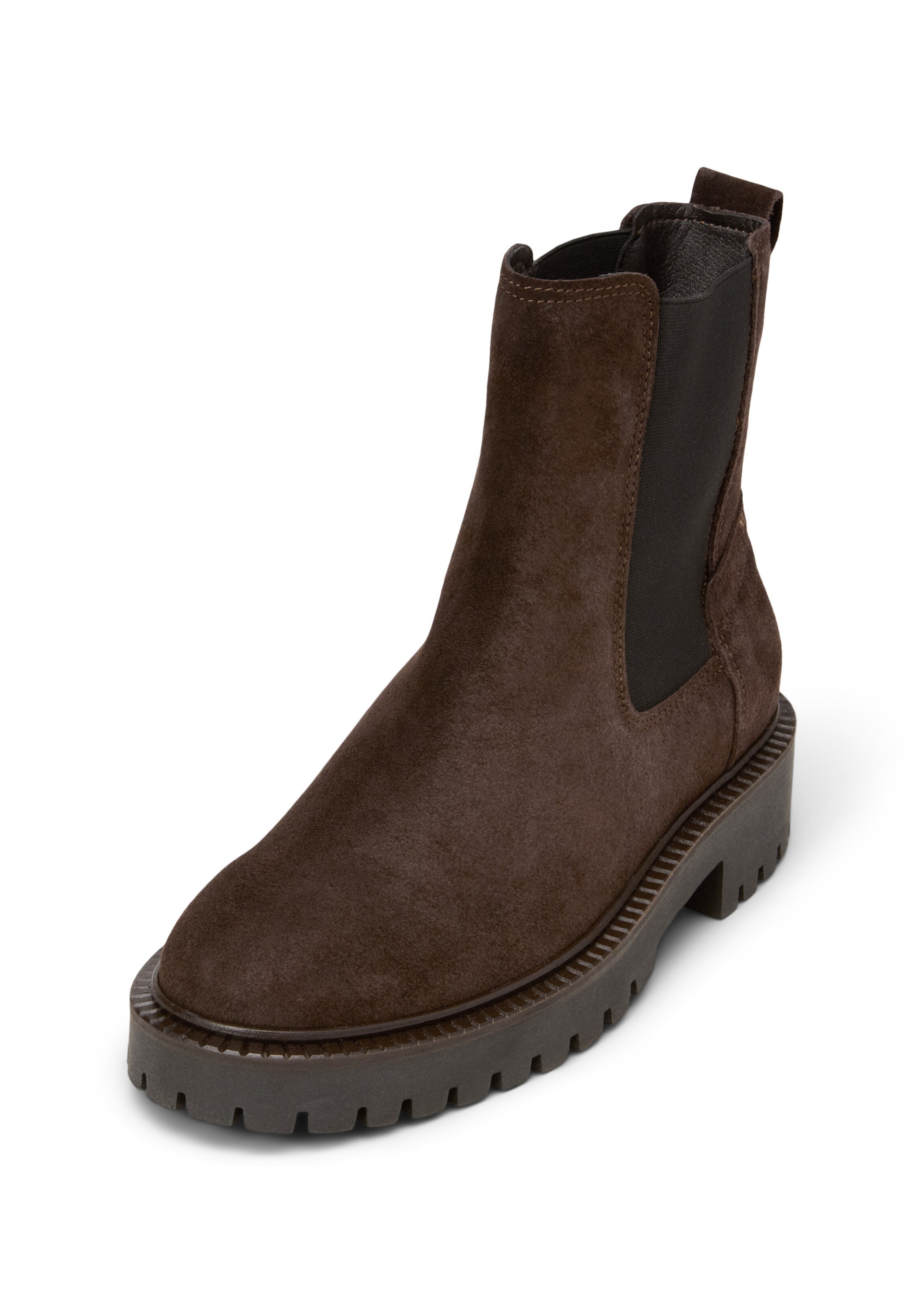 Chelsea Boots ' mit Profilsohle ' Marc O'Polo en marron