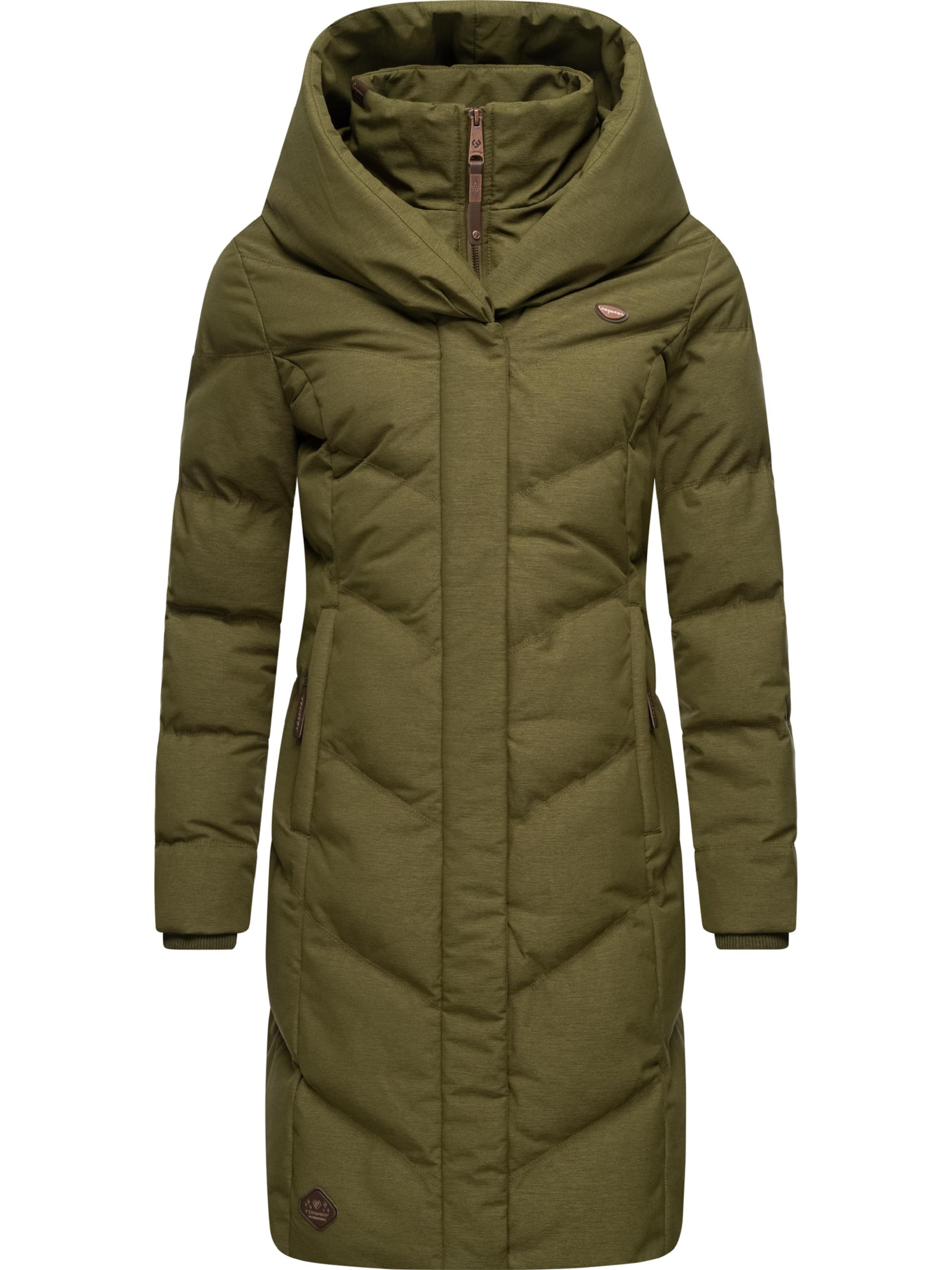 Ragwear Vinterfrakke 'Natalka' i grøn: forside